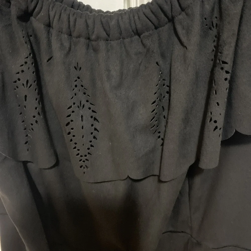 Shyanne Western,‎ Country Black Ruffle Dress